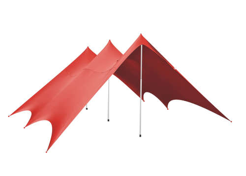 4 Way Stretch Polyester Decor Tent - Non Waterproof - 4.5mx5m - Poles Optional - 16 Colors Available