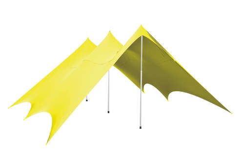 4 Way Stretch Polyester Decor Tent - Non Waterproof - 4.5mx5m - Poles Optional - 16 Colors Available