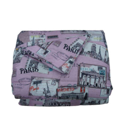 Double Size 5 Piece Comforter Set