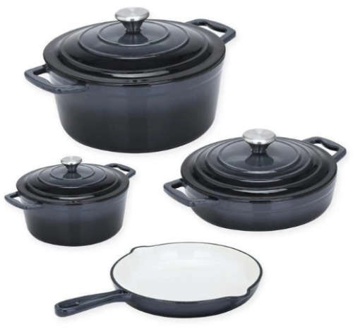 7pc Cast Iron Cookware Set
