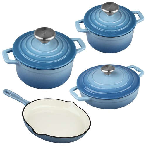 7pc Cast Iron Cookware Set