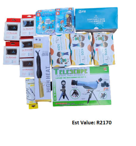 Assorted Goodie Box 8 - Est Value R2170