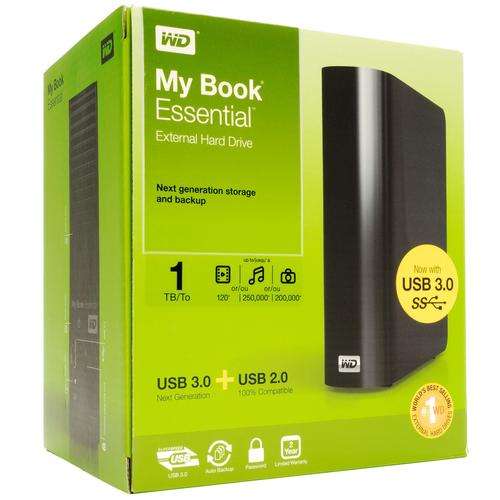 Western Digital My Book Essential - 1TB USB 3.0 External HDD ***BRAND NEW SEALED***