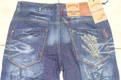 5KM Blu Denim USA Branded Jeans 32W Style BS8030