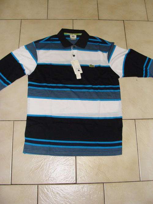 Mens Lacoste Long Sleeve T Shirt Slim Fit Large