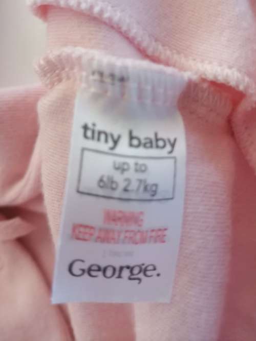 Comfortable fit babygrow for prem / tiny baby
