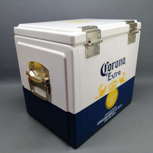 RARE!!! Limited Edition Metal Corona Cooler Box and Bottle Opener!!!