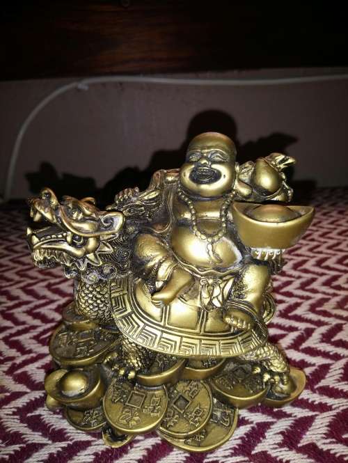 Laughing Buddha Ornament **Height 130mm x Width 100mm