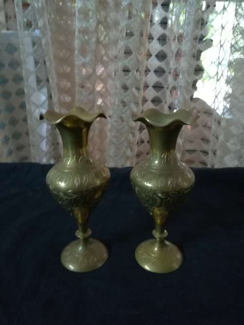 Brass Vases Small (Set of 2)