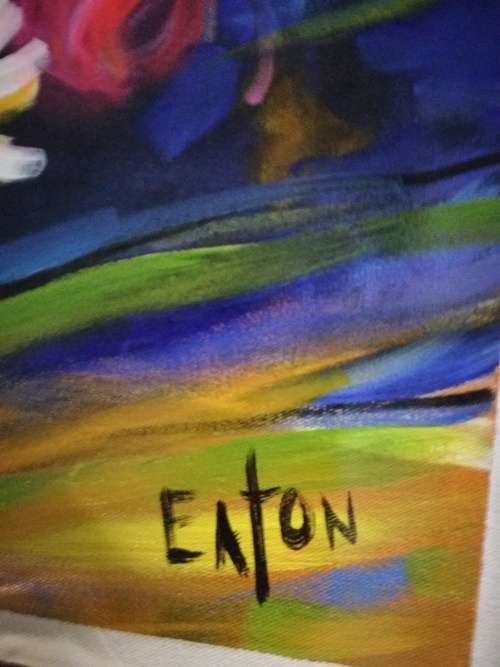 Floral - Oil - Eaton