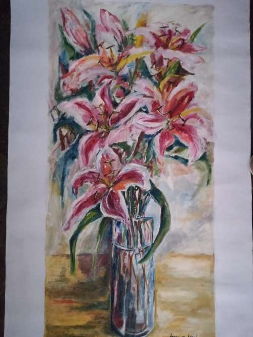Floral - Oil - Irma De Waal