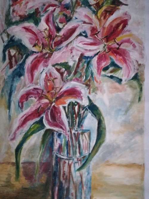 Floral - Oil - Irma De Waal