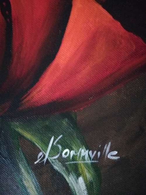 Solitaire - Oil - D. Somm'Ville