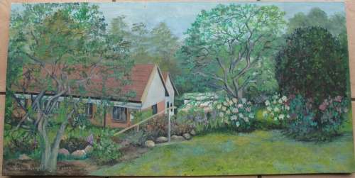 HOME - ACRYLIC PAINTING ON BOARD