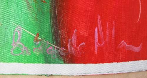 FLORAL OIL PAINTING -  BRIDGETTE ALLAN