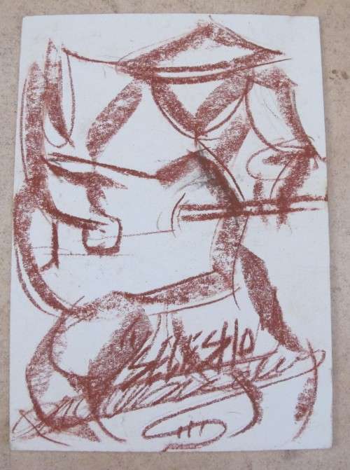 PASTEL ON BOARD BY SELESHO