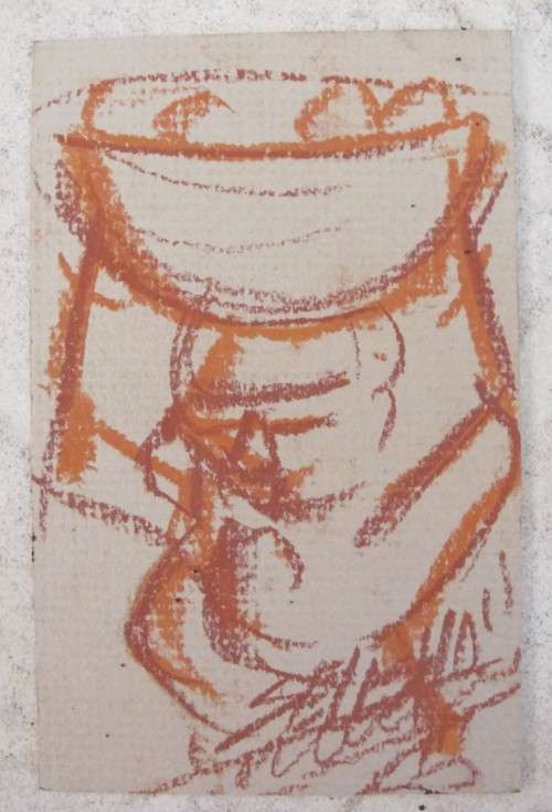 PASTEL ON BOARD BY SELESHO