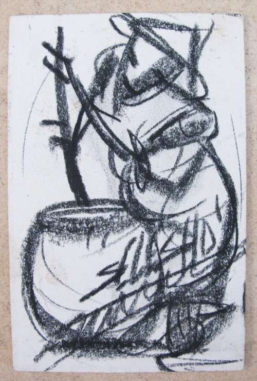 PASTEL ON BOARD BY SELESHO