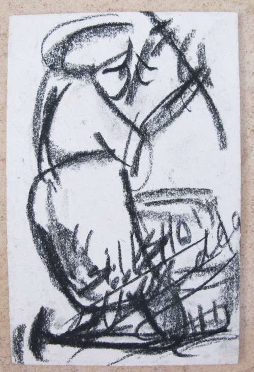 PASTEL ON BOARD BY SELESHO