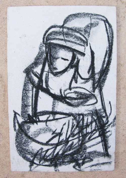 PASTEL ON BOARD BY SELESHO