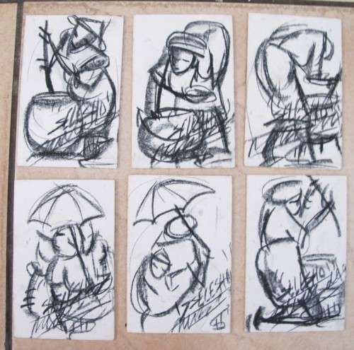 PASTEL ON BOARD BY SELESHO