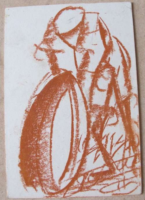 PASTEL ON BOARD BY SELESHO