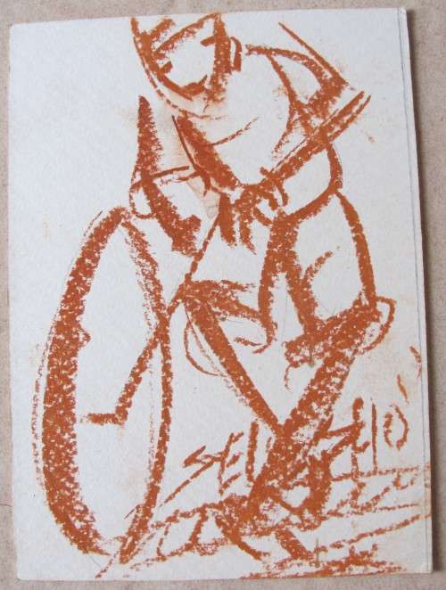 PASTEL ON BOARD BY SELESHO