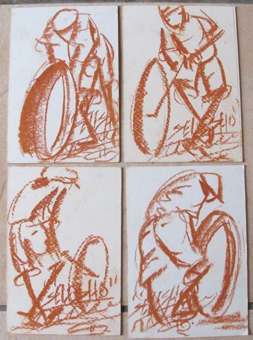 PASTEL ON BOARD BY SELESHO