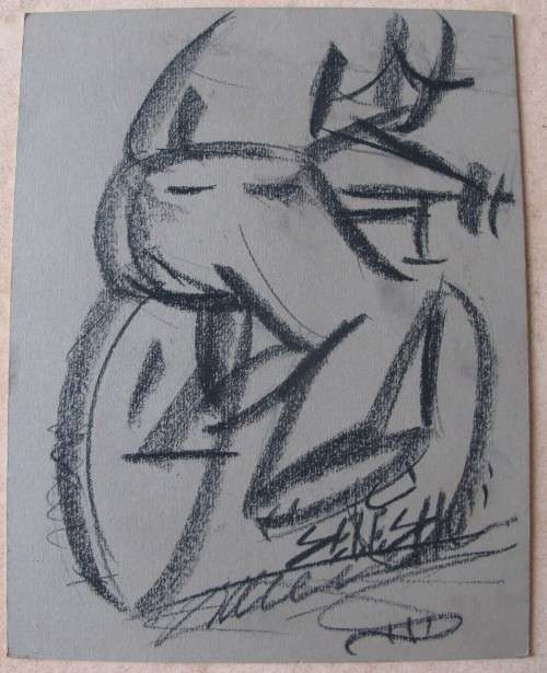 PASTEL ON BOARD BY SELESHO