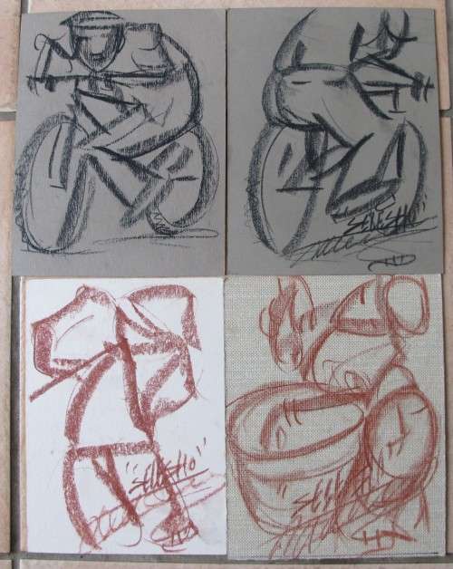 PASTEL ON BOARD BY SELESHO