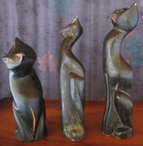 Box Special - Wood Black Cat`s