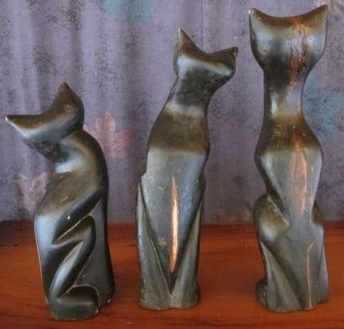 Box Special - Wood Black Cat`s