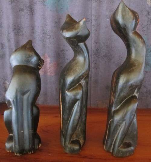 Box Special - Wood Black Cat`s