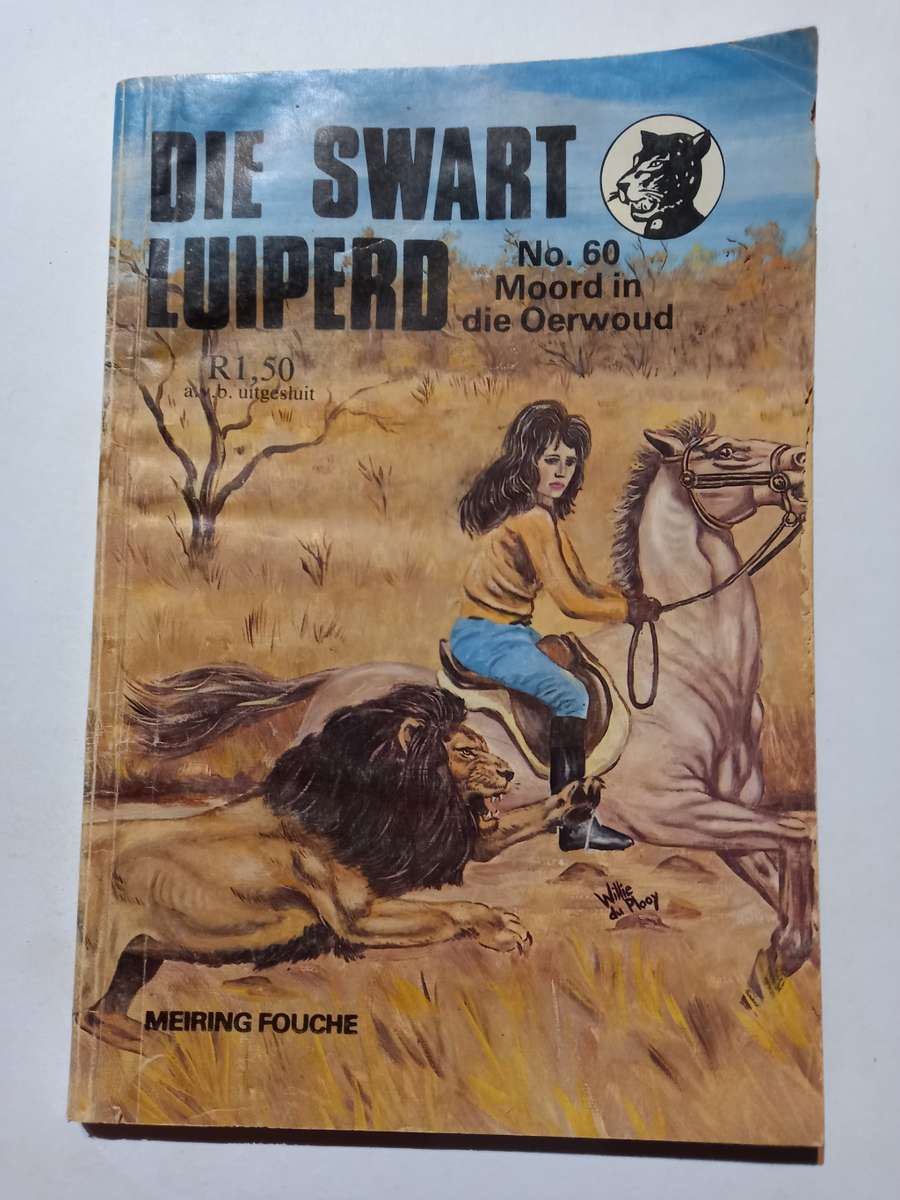 Die Swart Luiperd,No 60, Moord in die Oerwoud, Sirkel Uitgewers, Braam Le Roux