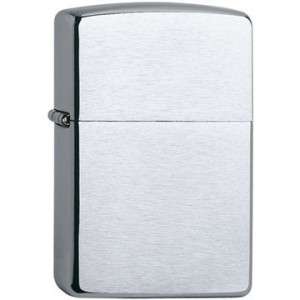 4 Zippo 200's - Regular Brush Finished Chrome - FREE shipping