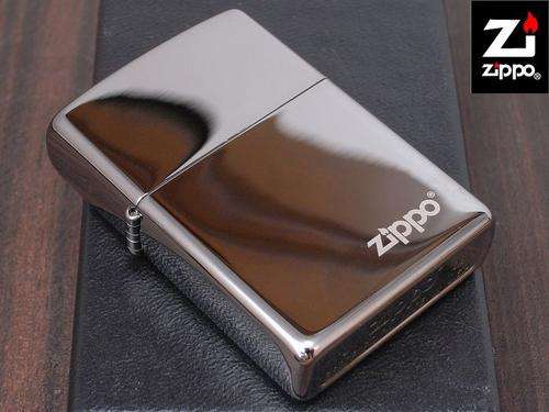 Zippo 150ZL - Black Ice With Zippo Logo - FREE shipping & FREE wick