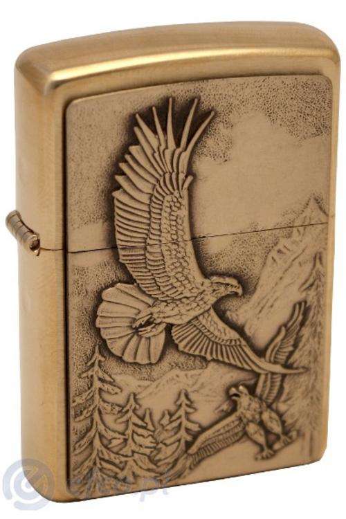 Zippo 20854 - Where Eagles Dare - FREE shipping, wick & flints