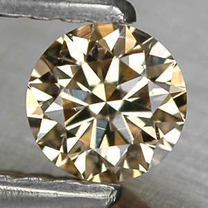 GENUINE SPARKLING .41ct VS2 CHAMPAGNE DIAMOND STARTING @ R1 !!!