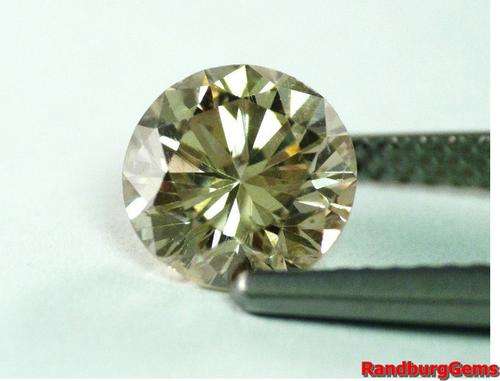 ** BIG *** STUNNING SPARKLY 1.02 ct SI  CHAMPAGNE DIAMOND STARTING AT R1 !!!!