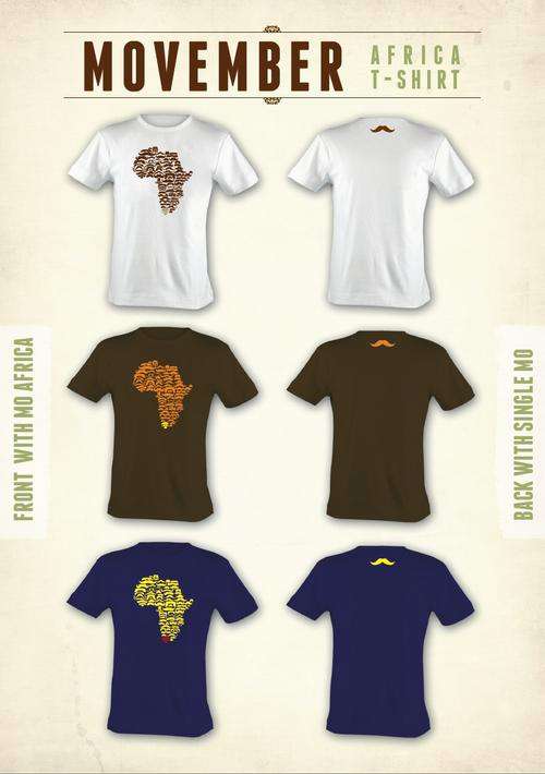 Movember Africa T-shirts