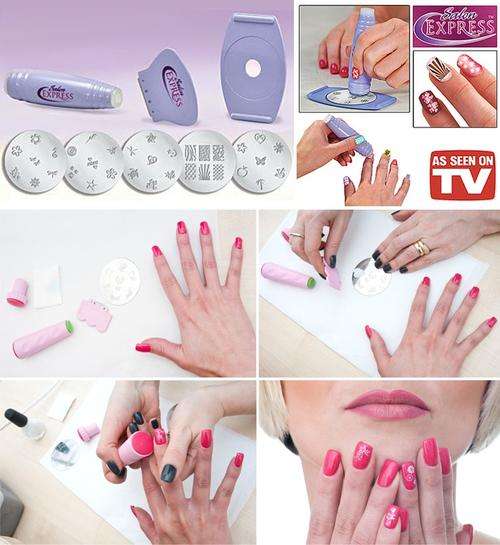 Nail Art Stamping Kit