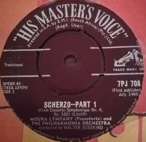 SCHERZO 45RPM RECORD
