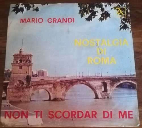 MARIO GRANDI - Signed - 45RPM RECORD