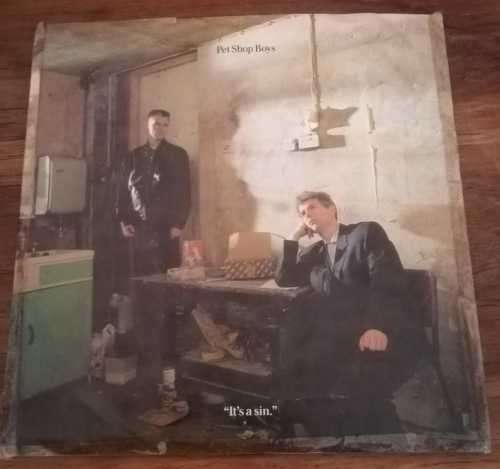 PET SHOP BOYS - IT`S A SIN 45RPM RECORD