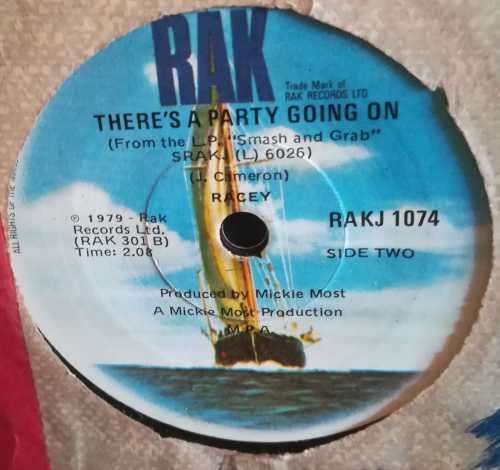 RAK 45RPM RECORD