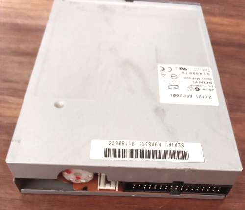 Sony Floppy Disk Drive.