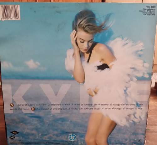 KYLIE - RYTH OF LOVE LP VINYL RECORD
