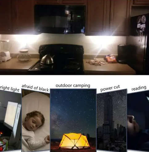 Plug-In Night Lights USB Plug Lights Small LED Strips