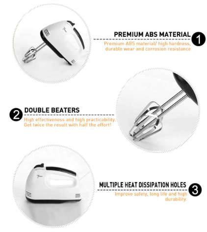 Electric Hand Mixer 7 Speed