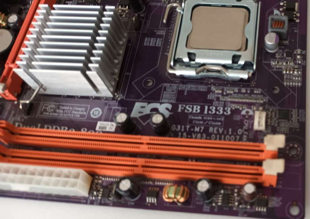 ECF FSB 1333 Dual G31T-M7 DDR2 Motherboard.